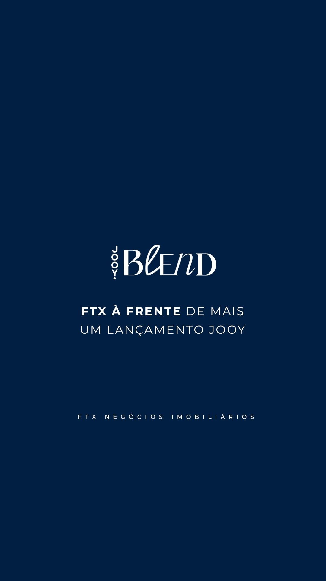 JOOY BLEND – Mais um lançamento de sucesso JOOY BLEND – Mais um lançamento de sucesso