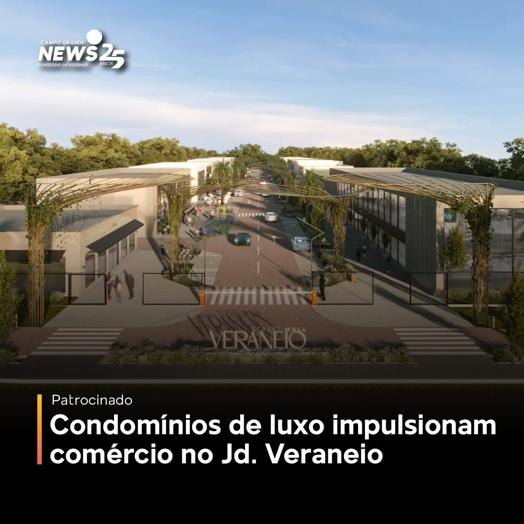 Condomínios de luxo impulsionam comércio no Jd. Veraneio.