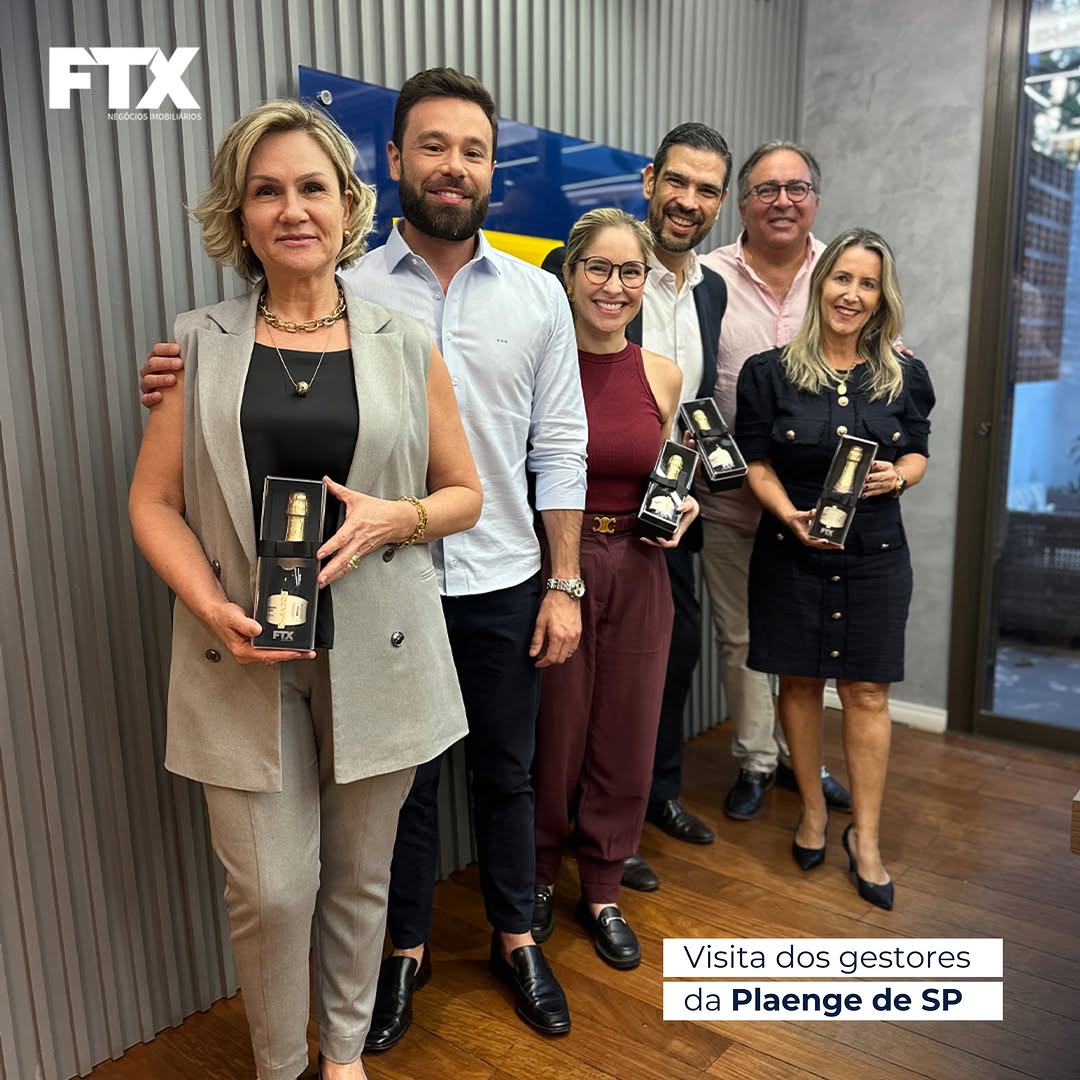  FTX recebeu uma visita da equipe de gestão da Plaenge SP.