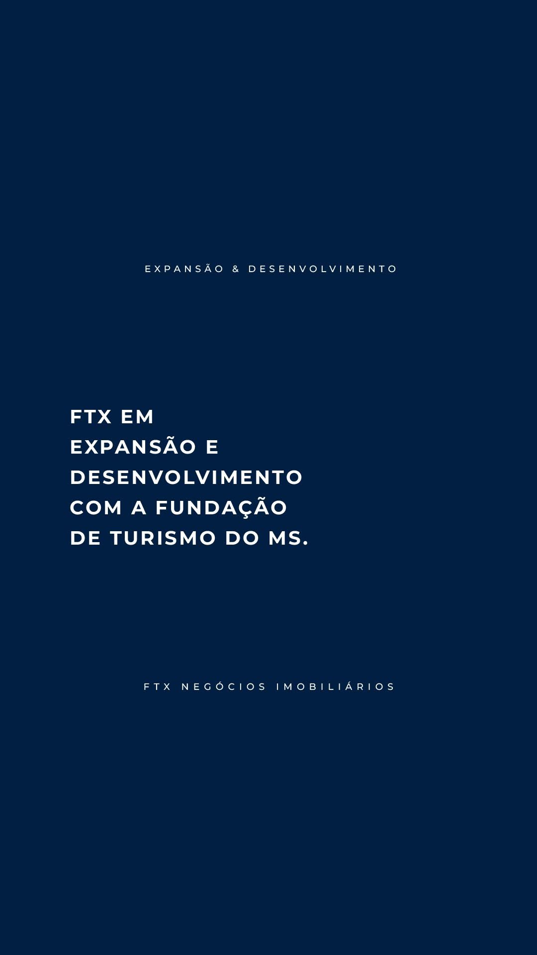 FTX em expansão e desenvolvimento com a fundação de turismo do MS. FTX em expansão e desenvolvimento com a fundação de turismo do MS.
