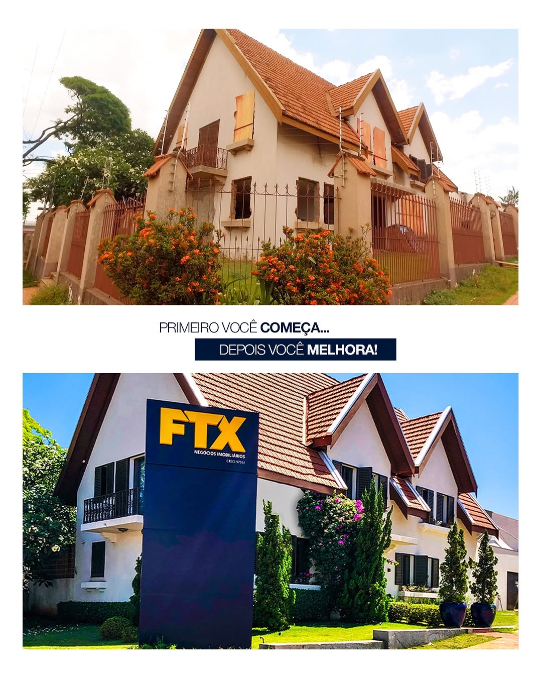 De onde viemos para onde chegamos! Na FTX, evolução é o nosso caminho.