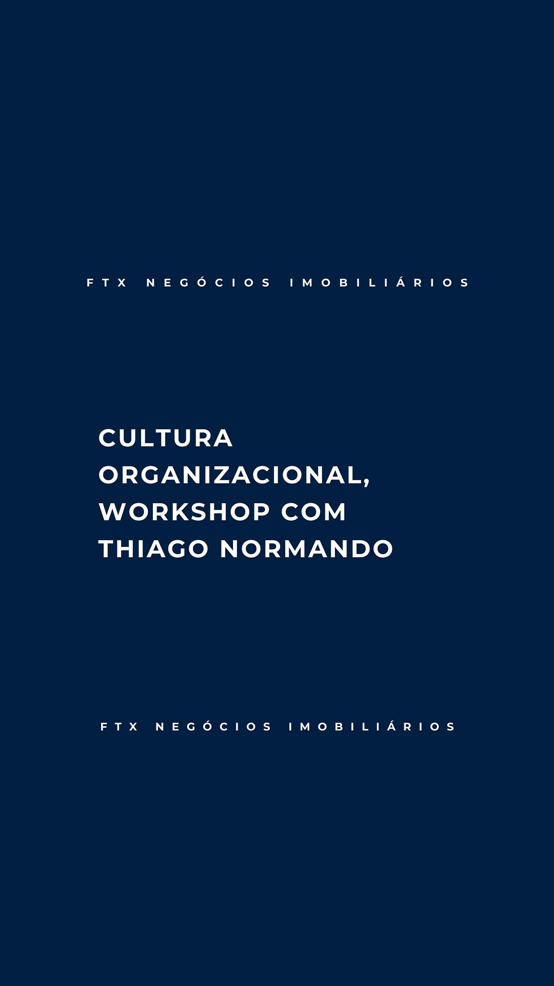 Cultura organizacional não é só discurso — é o que nos define na FTX!
