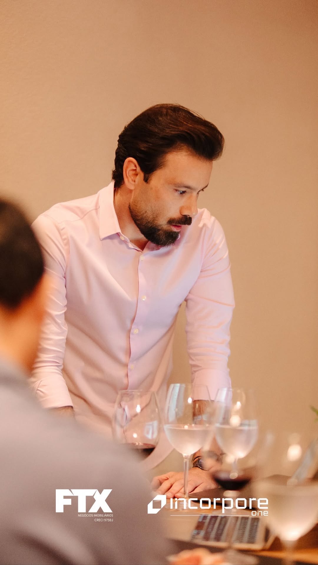 Hoje foi dia de apresentar o TAJ, da Incorpore One, em um evento exclusivo FTX.