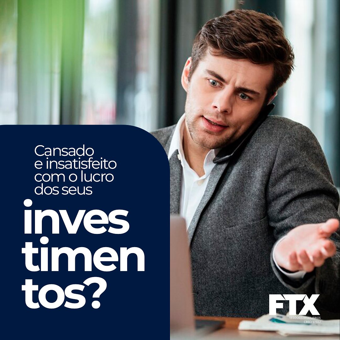 Cansado e insatisfeto com o lucro dos seus investimentos?