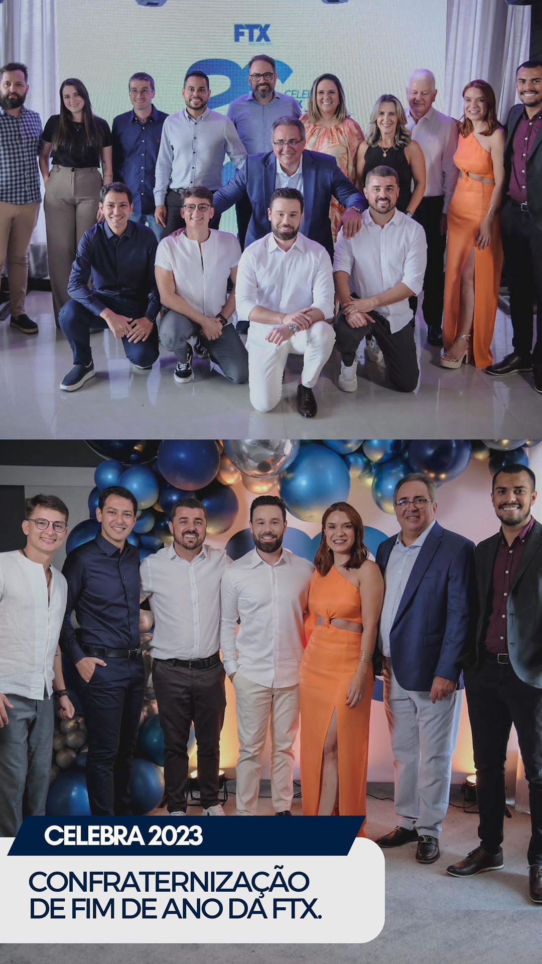 Confraternização de fim de ano da FTX.